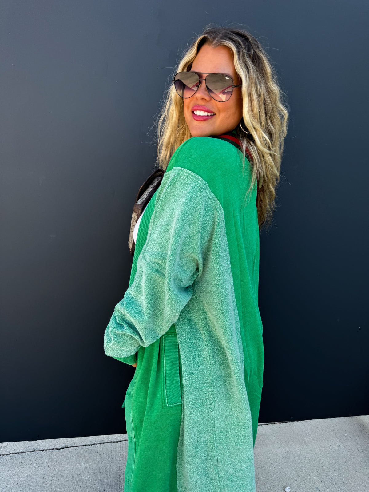 DESI SWEATSHIRT CARDIGAN