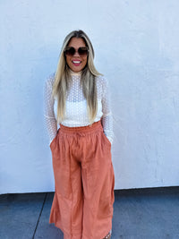 JOHANNA LINEN PANTS