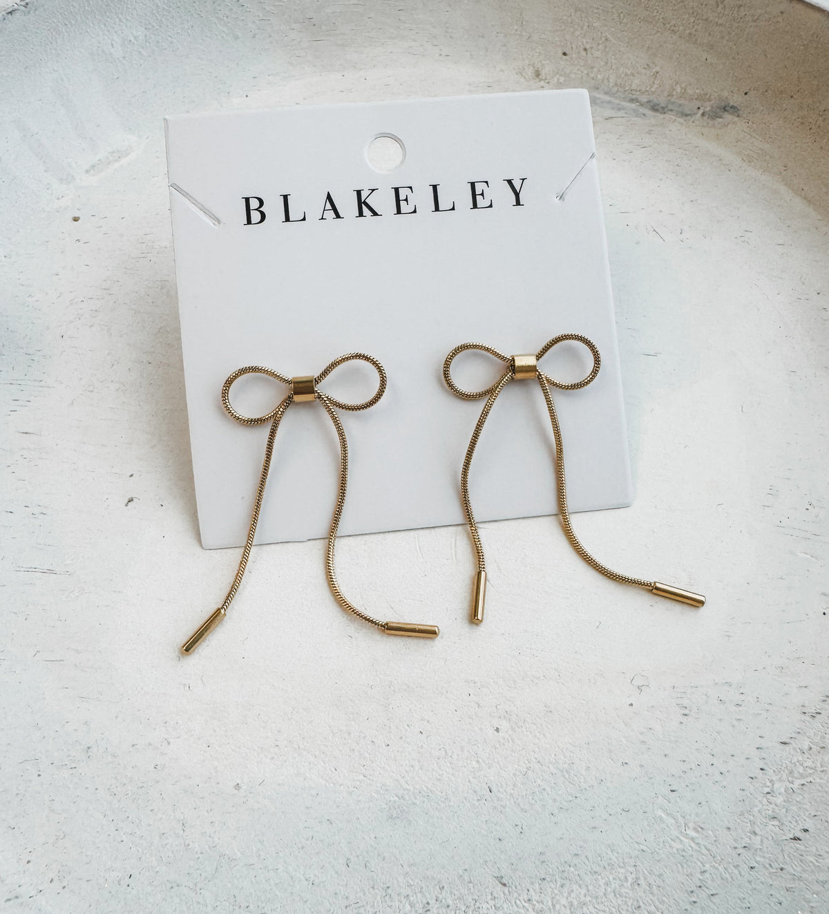 DAINTY BOW EARRINGS