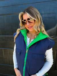 MADDOX REVERSIBLE PUFFER VEST