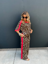 FIERCE & FLIRTY CHEETAH TOP