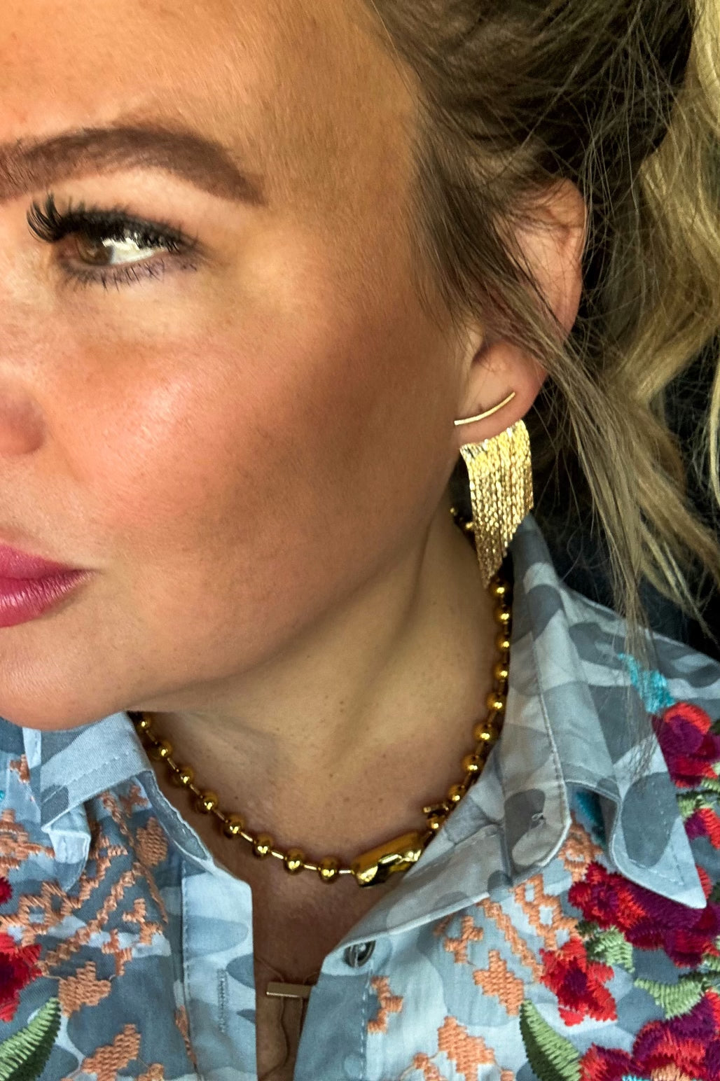 VEGAS FRINGE EARRINGS