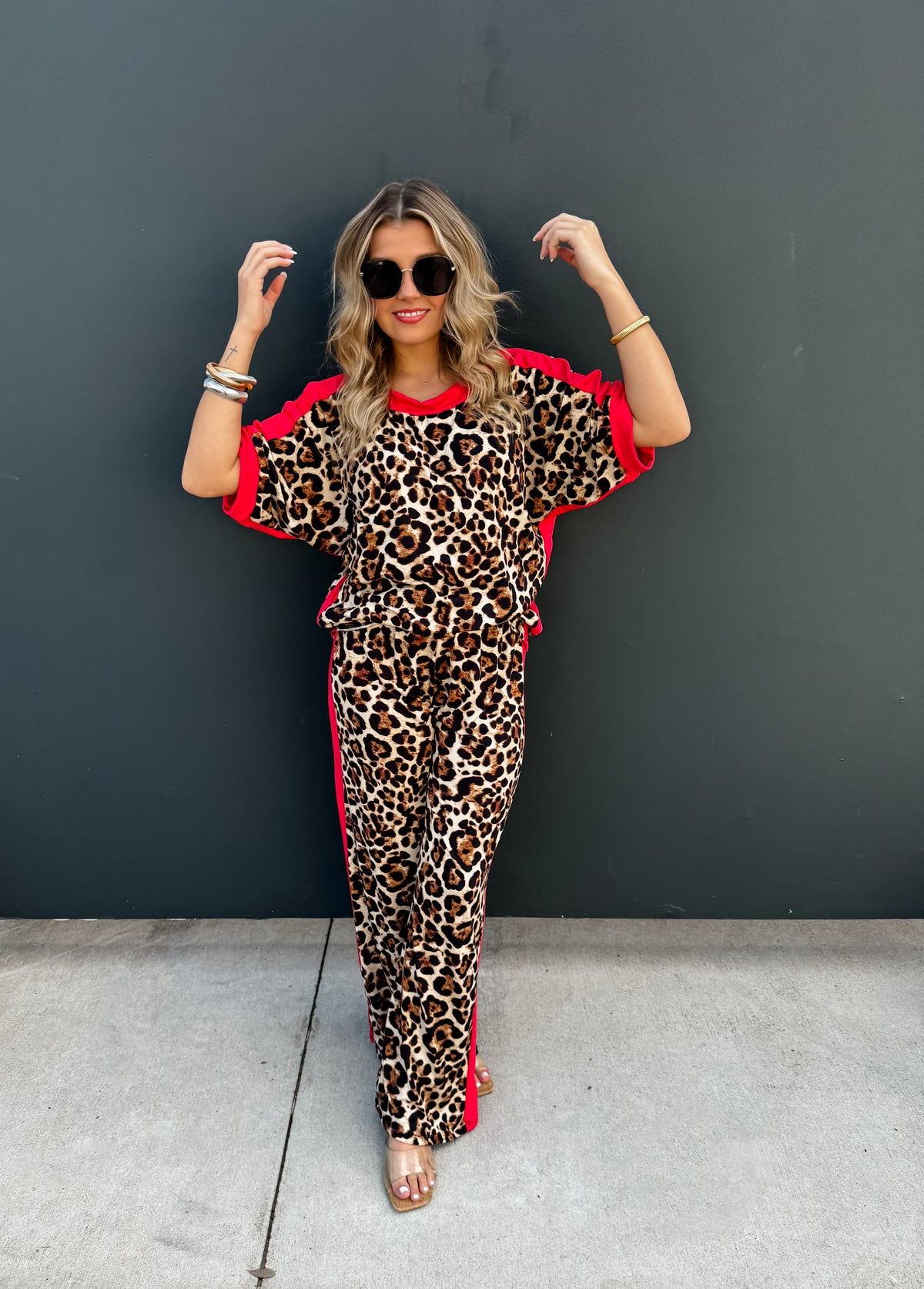 FIERCE & FLIRTY CHEETAH TOP