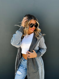 DESI SWEATSHIRT CARDIGAN