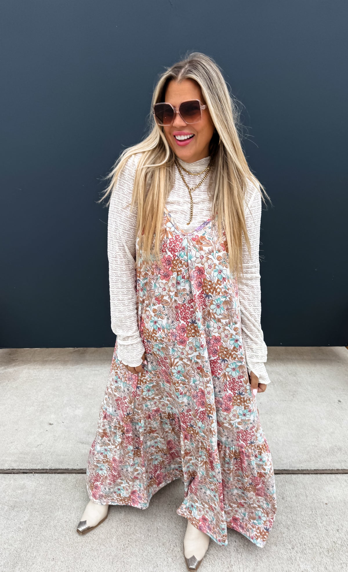 NOVA FLORAL  DRESS