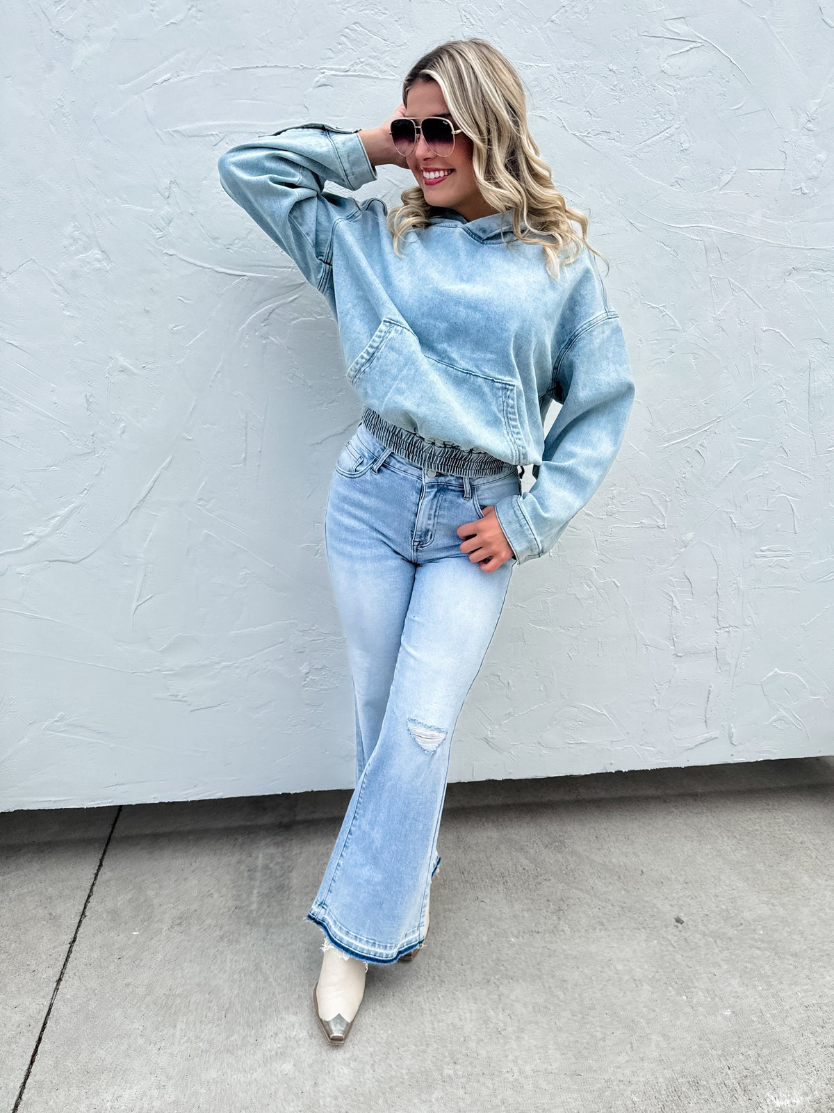 DENIM BLUES CLASSIC PULLOVER