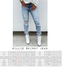 BILLIE DISTRESSED SKINNY JEANS