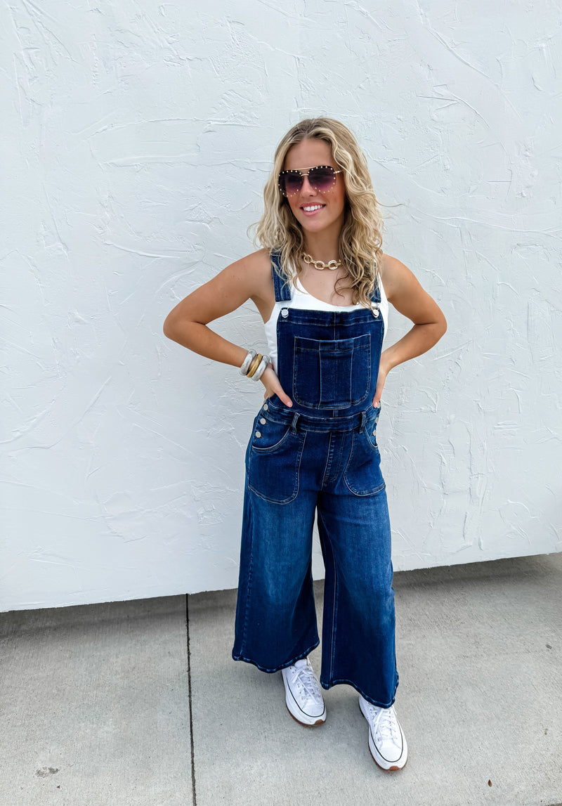 SCOUT CROP WIDELEG OVERALLS