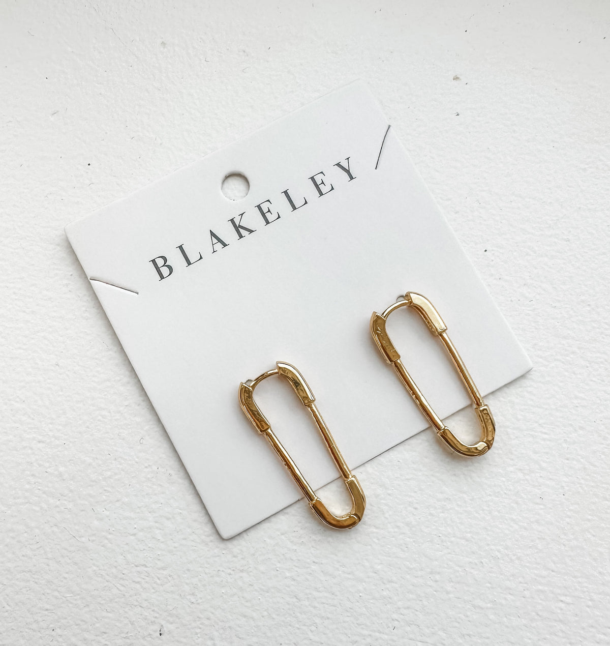 SAFETY PIN EARRINGS